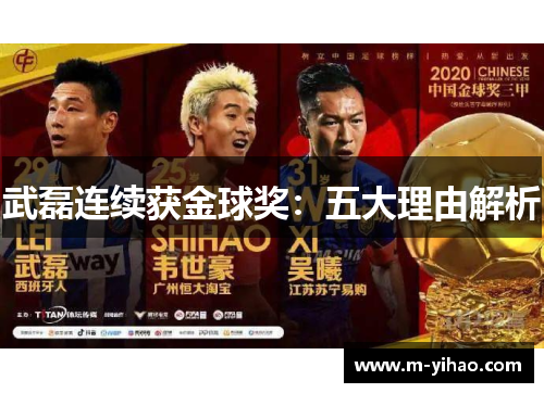 武磊连续获金球奖：五大理由解析
