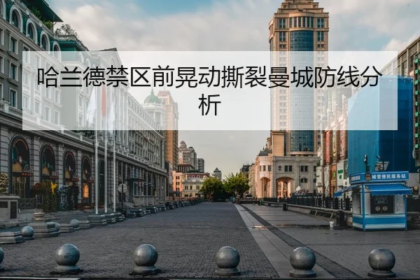 哈兰德禁区前晃动撕裂曼城防线分析（YiHao）